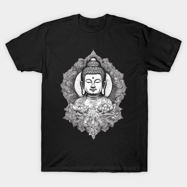 Bodhisattva T-Shirt by animegirlnft